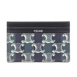 Celine Medium Card Holder Leather PVC